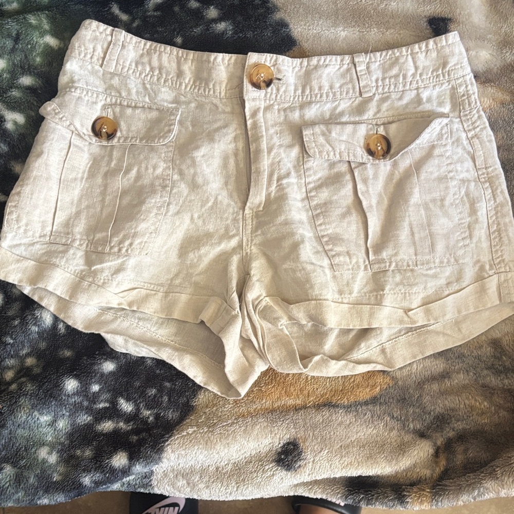 Love Tree Tan Cargo Shorts